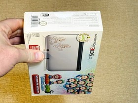 Nintendo 3DS XL - Silver Mario & Luigi Dream Team Edition - Complete CIB Console