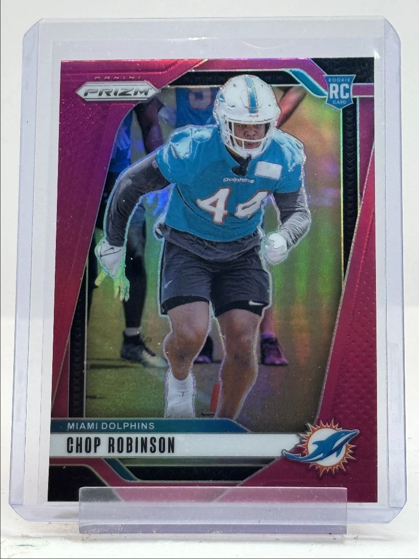Chop Robinson trading card
