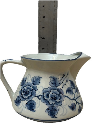Vintage Jug Ceramic 6” tall Free ship - Picture 6 of 17