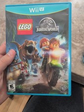 LEGO JURASSIC WORLD NINTENDO WII U COMPLETE SET W/ BOOKLET 2015 TT WB GAMES