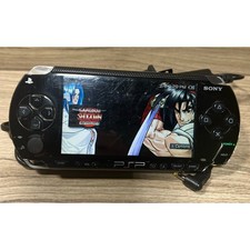 Sony PSP 1000 Handheld Console Black PlayStation Portable w/ Charger & Game