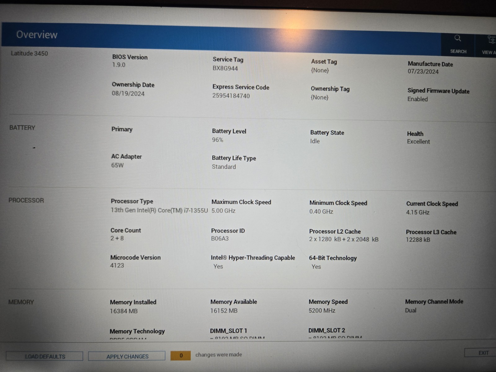 Dell Latitude 3450, 14-Inch Laptop, with Intel Core i7 13th Gen., 256 GB NVMe (Non-Volatile Memory Express), Windows 11 Pro