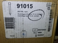 TPP 91015 Centrifuge Tubes Volume 15 mL Polypropylene Sterilized 800 Pieces