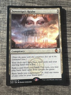 Sovereign's Realm Normal M Conspiracy: Take the Crown MTG Card TCG