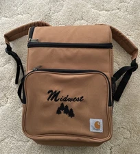 Carhartt 20 Can Cooler Backpack Insulated Rain Defender Padded “ MIDWEST “ECU