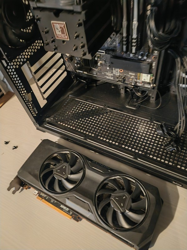 AMD Radeon RX 7800XT Graphic Card 16GB Reference Card