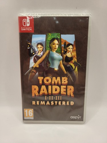 Tomb Raider - I-III Remastered - Nintendo Switch - NEU / SEALED (1-3 123)