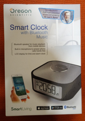 Oregon Scientific CP100 Smart Clock mit Bluetooth Musik
