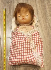 Vintage plastic doll from the USSR, 70s.
