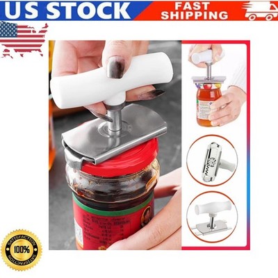 Can Opener Adjustable Jar Lid Bottle Remover Stainless Steel Twist Off Grip Tool