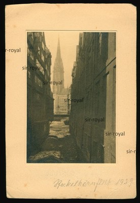 Steckelhörnfleet Hamburg 1939 - Photo 12x18cm