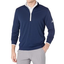 New Men's Adidas 1/2 Zip Golf Pullover - Choose Size