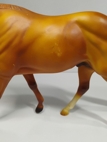 Vtg Breyer Reeves 6.5" X 13" Horse Chestnut Quarter Horse - Picture 12 of 18