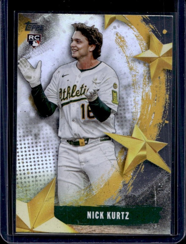 2025 Topps Update Nick Kurtz Stars of MLB RC Rookie #SMLB-61 Athletics