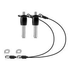 VXCICC 2 Pack 304 Stainless Steel Quick Release Pin 0.24 Inch Diameter Ball L...