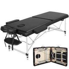 Massage Tables Portable Massage Bed Aluminium Height Adjustable Facial Salon Tat