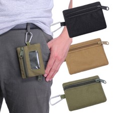 Tactical EDC Wallet Coin Purse Hiking Key Card Holder Pocket Bags for Men Pouch