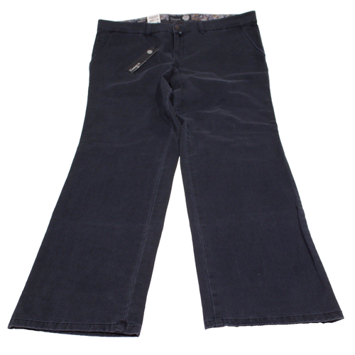 Pantaloni chino/casual Atelier Gardeur nuovi con etichette taglia 56 40 US in misto cotone blu - Foto 5 di 15