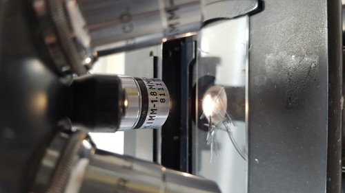 1940-1950 Spencer Microscope. Objective=10X, 44X & 95X. 10X Eye piece. We tested - Picture 7 of 12