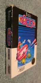 Sqoon (Nintendo) NES (100% Authentic!) COMPLETE IN BOX! Tested & WORKS WELL!