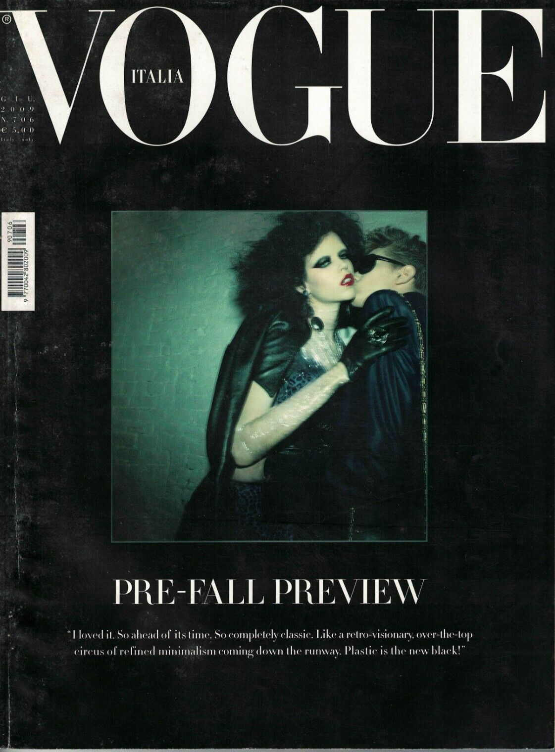 VOGUE Italia Magazine June 2009 Meghan Collison Tim Walker Soukupova 706