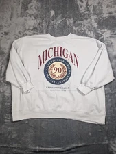 University Of Michigan Sweatshirt Decathlon Team Sz 2Xl