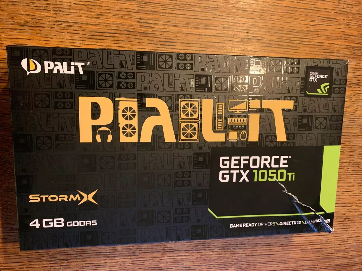 Palit GeForce GTX 1050 TI StormX 4GB Graphics Card (NE5105T018G11076F)