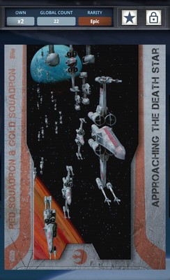 Star Wars Card Trader DIGITAL Rebels Take Flight Orange Award 22cc EPIC