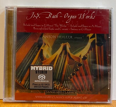 J.S. Bach - Organ Works - Anton Heiller - Vanguard SACD SEALED