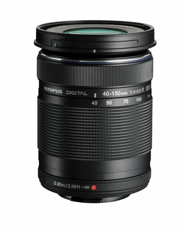 Olympus M.ZUIKO Digital ED 40-150mm f/4-5.6 R Telephoto Zoom Lens in Black (UK) - Image 3 of 4