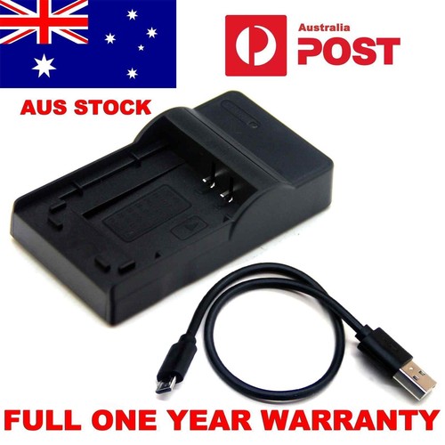 USB Battery Charger For Sanyo Xacti VPCE1075 VPCE1090 VPCE760 GL VPC
