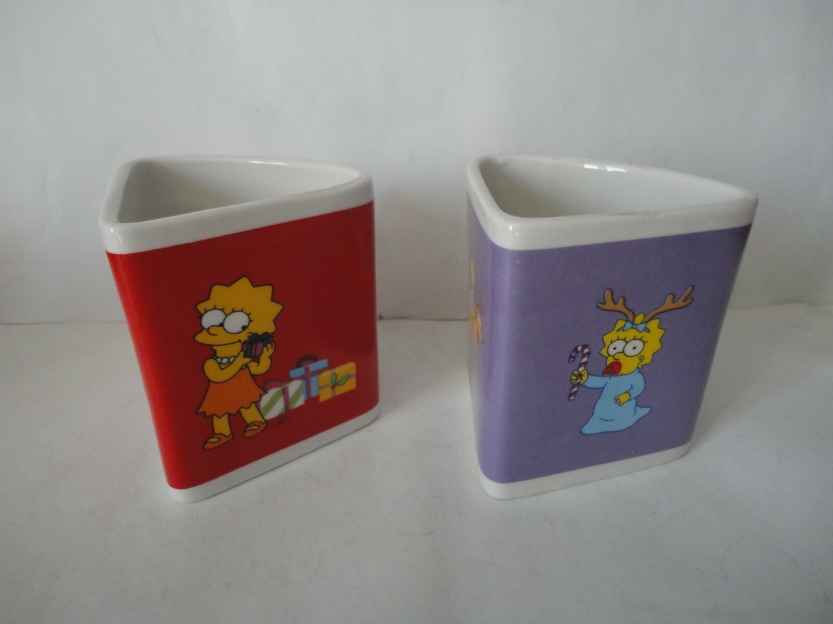 Tasse Triangulaire Les Simpson Maggie - Quick, Occasion, Couleur Violet