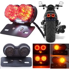 Motorcycle Led Tail Light Brake Stop Turn Signal Universal For Harley Cafe Racer