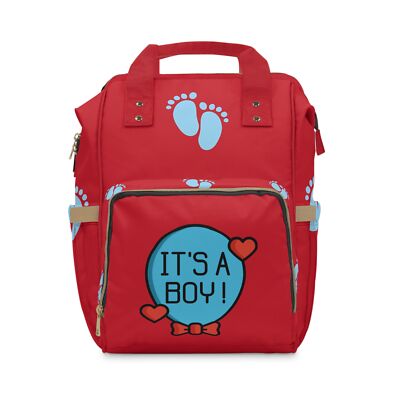 It's A Boy Multifunctional Diaper Backpack #IAB1