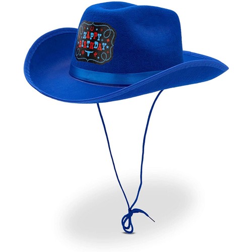 Blue Western Party Cowboy Hat for Kid's 