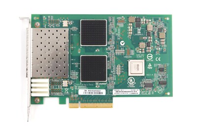 QLogic QLE2564 Quad-Port 8GbE SFP PCIe Hot Bus Adapter P/N: PX4810402-06 Tested