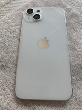 Apple iPhone 13 rear housing back glass chasis white C 