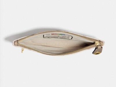 ORIG PKG Coach Canvas Star Print Signature W/Rainbow Unicorn