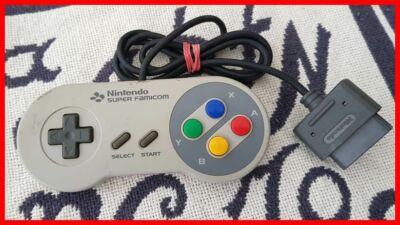 SNES Original Super Nintendo Controller Super FAMICOM Gamepad Drücker