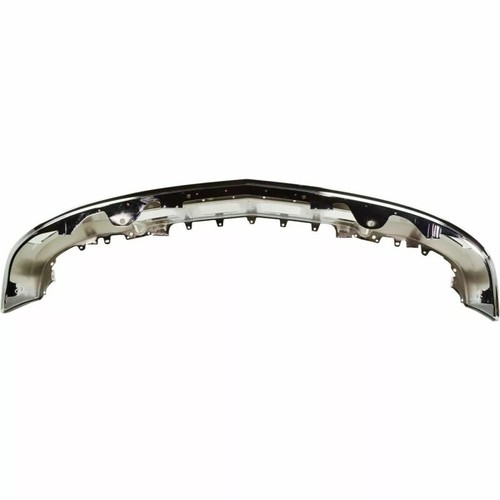 Chevy Silverado 1500 with Fog Chrome For 2014-2015 Front Steel Bumper Face Bar - Picture 13 of 13