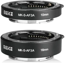 MEIKE MK-S-AF3A Auto Focus Macro Extension Tube Adapter Ring For Sony Camera