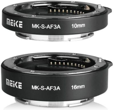 MEIKE MK-S-AF3A Auto Focus Macro Extension Tube Adapter Ring For Sony Camera 