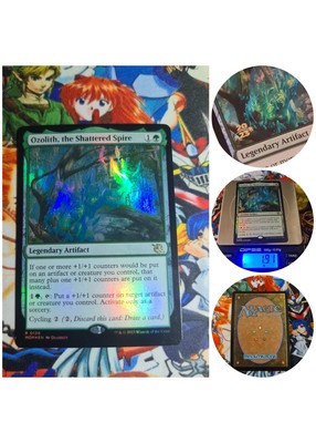 Magic the Gathering MTG Ozolith the Shattered Spire EN Foil Promo Card Nm Karte