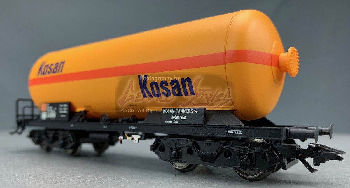 HO Märklin 46455 DSB Pressurized Gas Tank Car