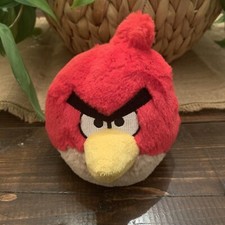 Angry Birds Plush Red Bird Toy Stuffed Animal 5" Commonwealth