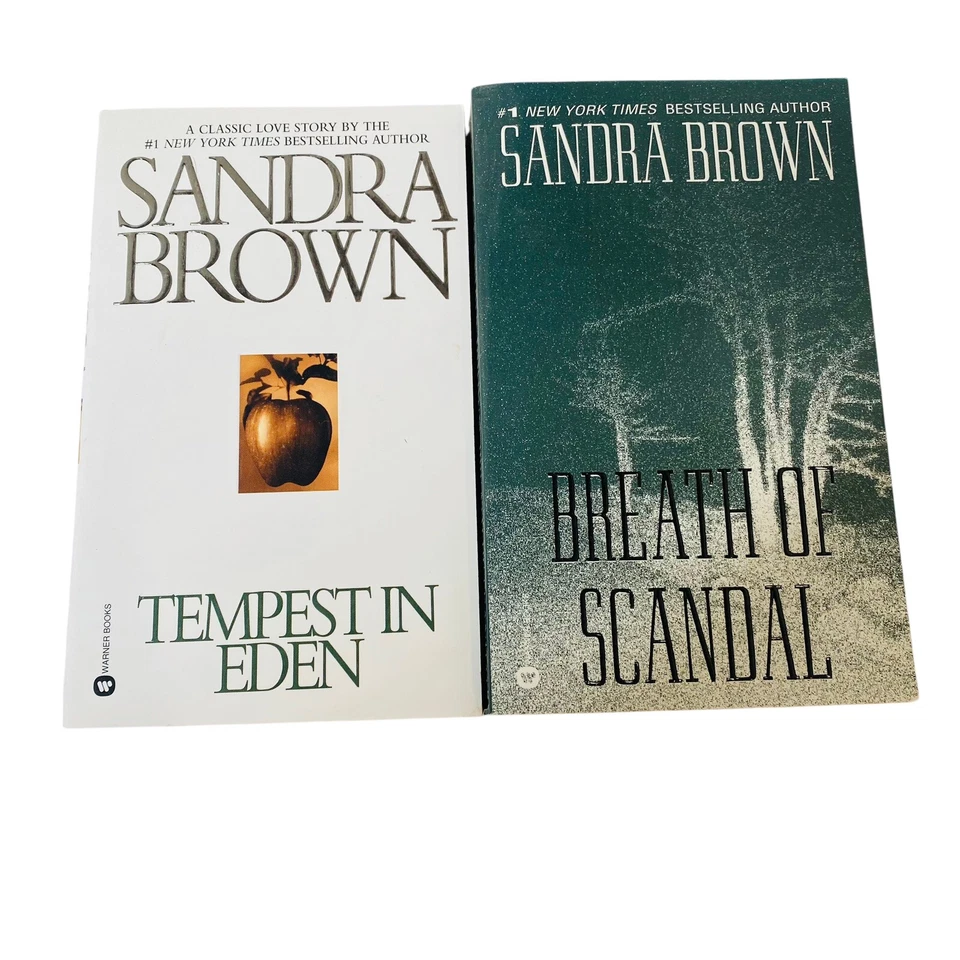 Sandra Brown LOT Of 10 Thriller Mystery Romance Suspense Paperback & Hardcover Foto 2 de 4