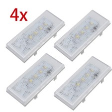 4pcs LED Lights For Refrigerator W10515058 WPW10515057 AP6022533
