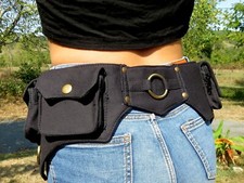 Festival Utility Belt - Hip Bag - Bum Bag - Pocket Belt - Ring