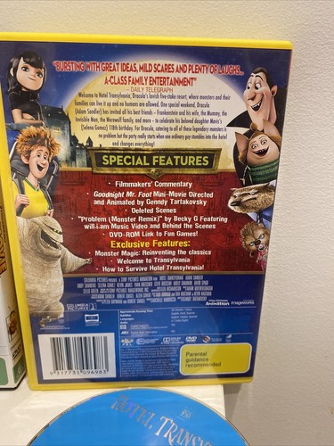 U GET BOTH BEE MOVIE & HOTEL TRANSYLVANIA 2 DISCS DVDS R4 FREE POST - Bild 4 von 11