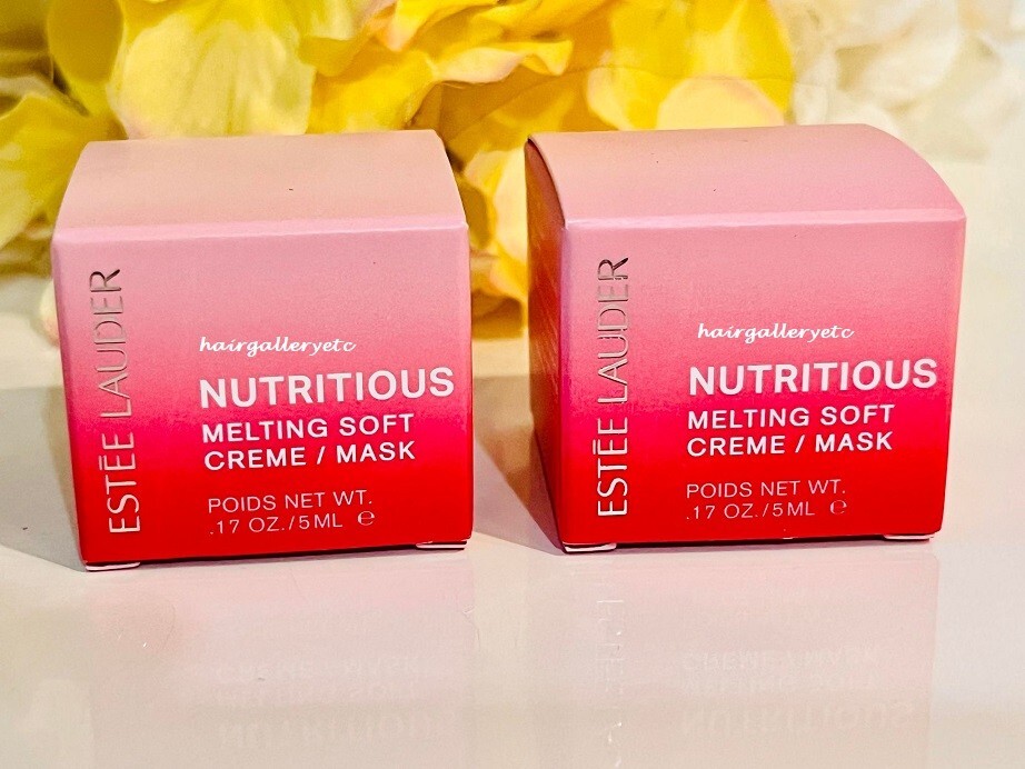 2 Estee Lauder Nutritious Melting Soft Creme Mask Deluxe Sample